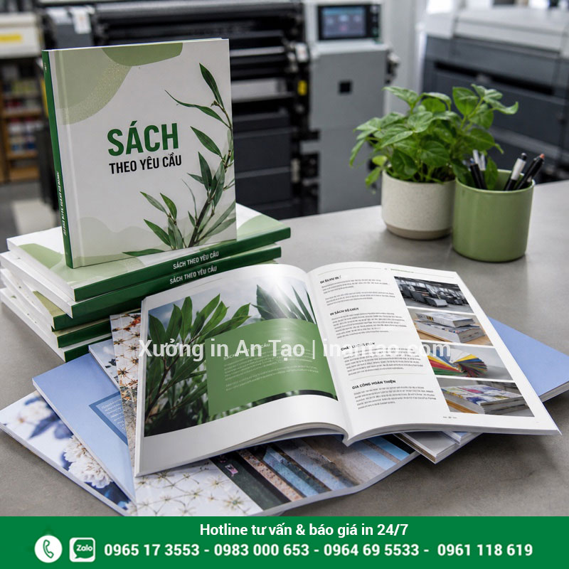 In sách giá rẻ theo yêu cầu tại inthiepcuoi.net Mẫu in sách giá rẻ theo yêu cầu với bìa mềm và ruột màu