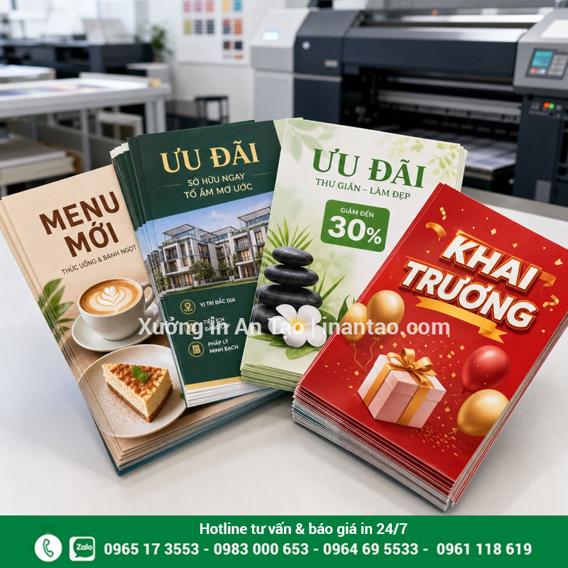 In tờ rơi giá rẻ, sắc nét tại TPHCM Mẫu in tờ rơi quảng cáo màu hoàn chỉnh tại inthiepcuoi.net
